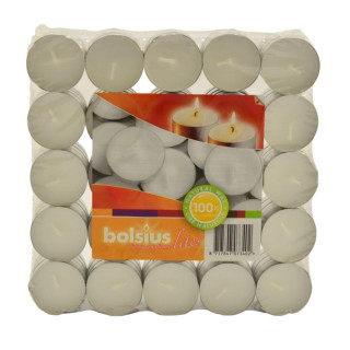 Podgrzewacze 100szt Tea Lights Bolsius